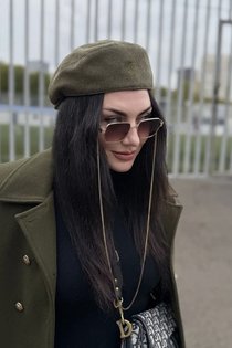 Кепи-перевертыш, ткань шерсть, цвет хакки