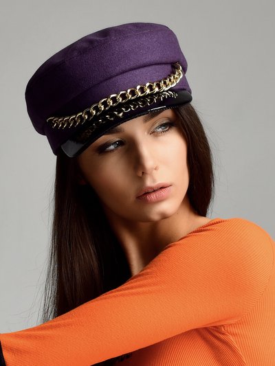 Картуз LF LADY, ткань пальтовая, цвет ЛАВАНДА 72-231-21