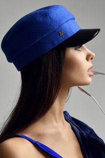 Картуз LF LADY, ткань пальтовая, цвет ЭЛЕКТРИК