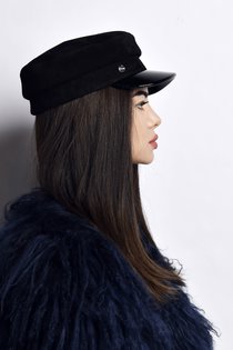 КАРТУЗ LF LADY, ЗАМША, ЦВЕТ ЧЕРНЫЙ