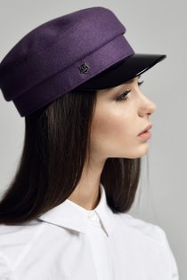 Картуз LF LADY, ткань пальтовая, цвет ЛАВАНДА